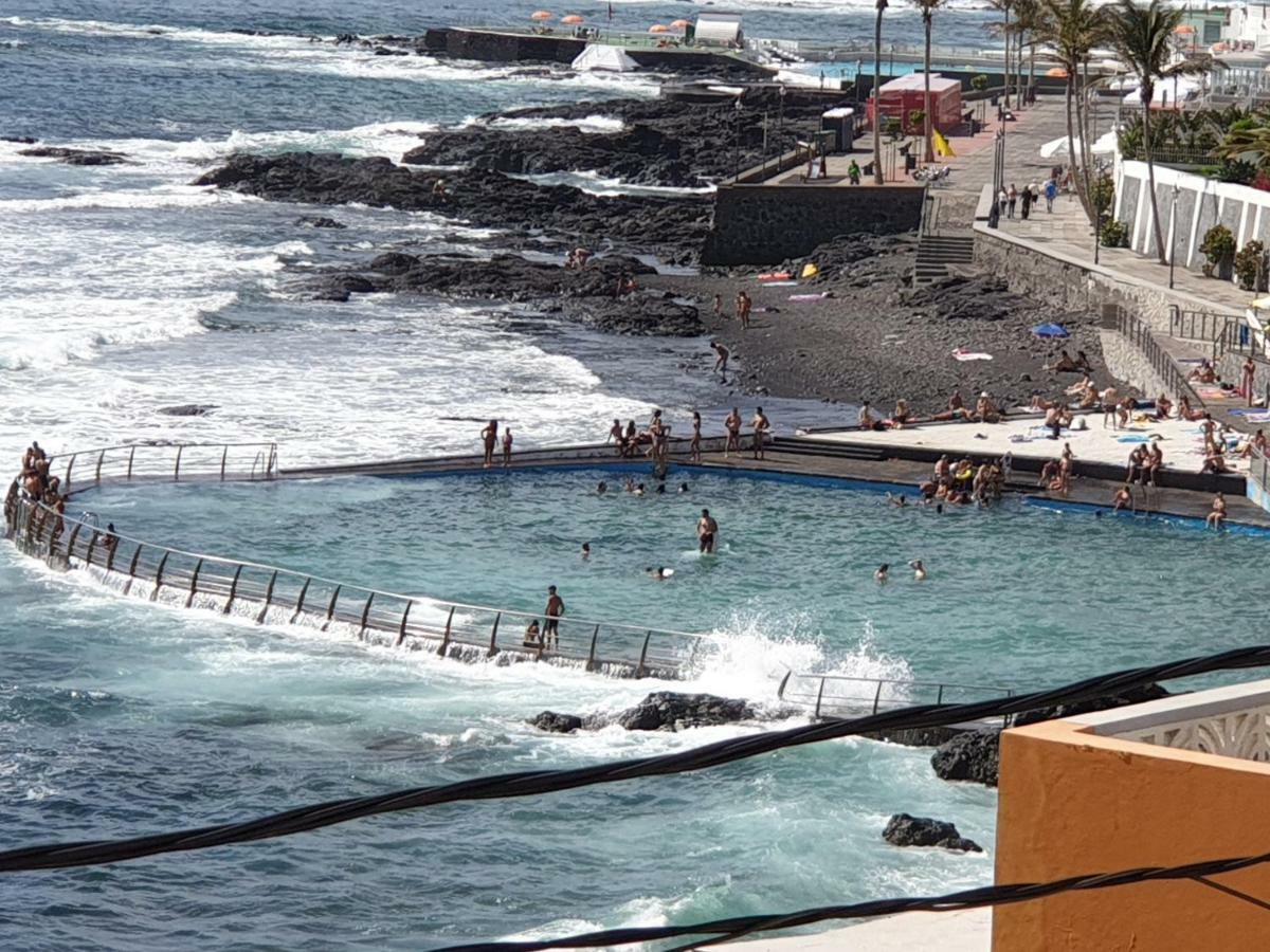 Primera Linea Del Mar Punta Del Hidalgo Exteriér fotografie